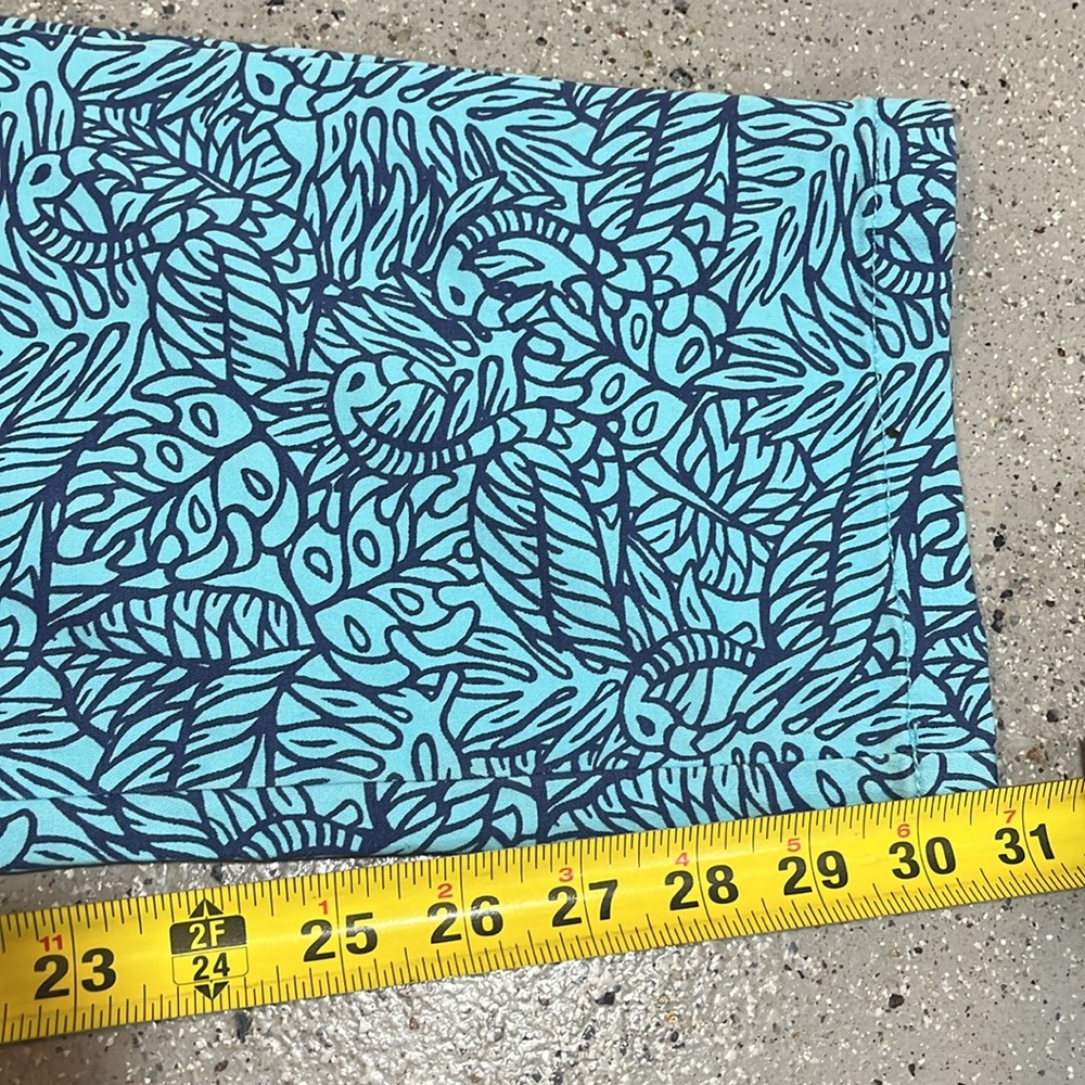 VINEYARD VINES MENS BREAKER FLAMINGO TROPICAL PRINT PANTS BLUE SIZE 32 - Picture 11 of 13